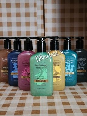 7X Bath & Body Works SPRING REVITALIZING Hand Soap Collection Set Bundle